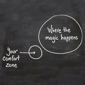 Get outside your comfort zone