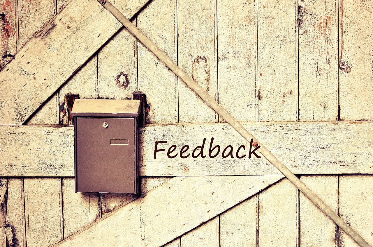 Negative feedback or positive opportunity
